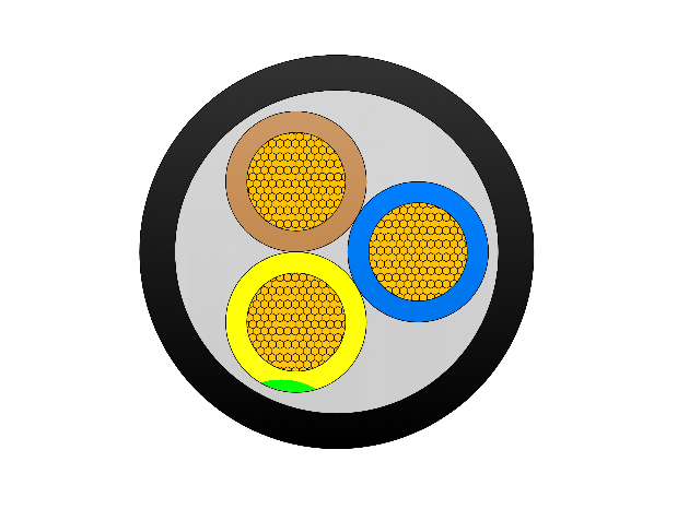(N)SHOU O/J - 0.6/1kV Mining Cable