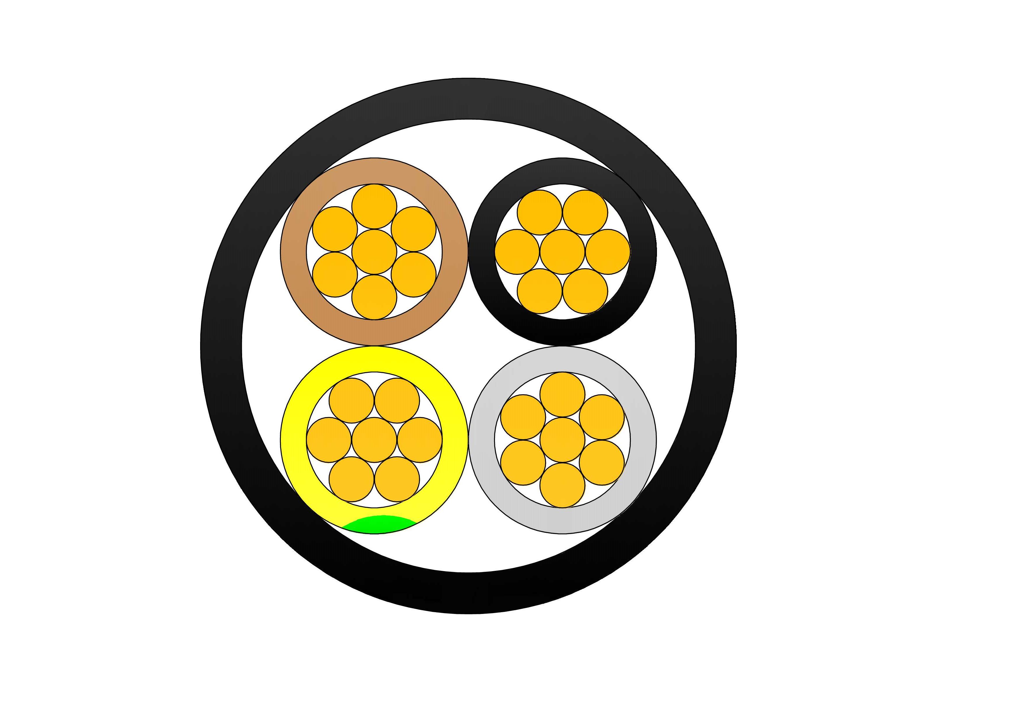 N2XY 0.6/1kV Low Voltage Power Cable