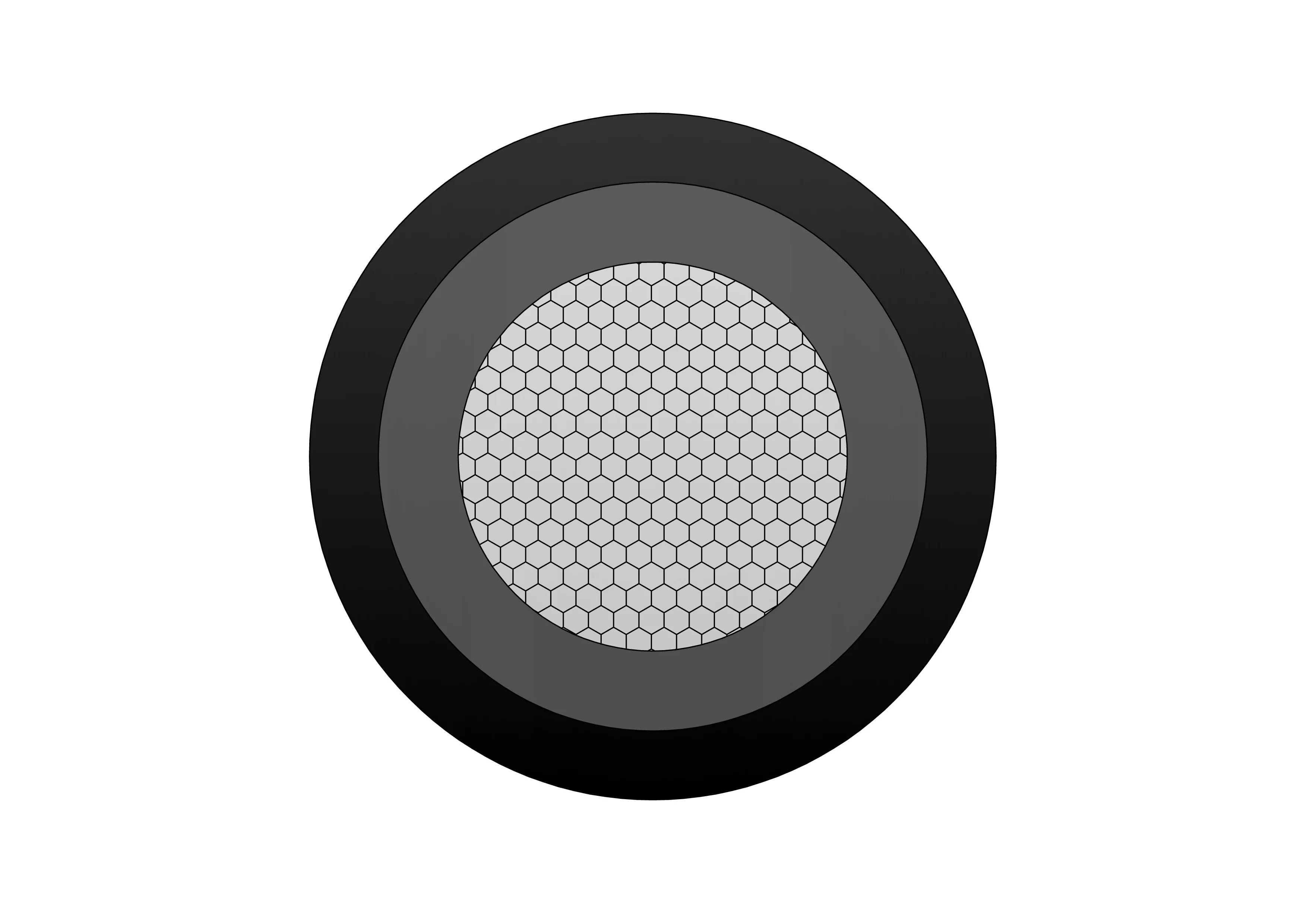 NSGAFQU 1.8/3kV Rubber Cable Constrution