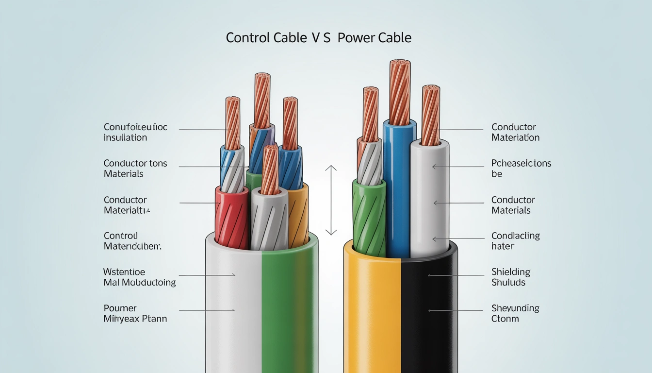 Control Cable VS Power Cable