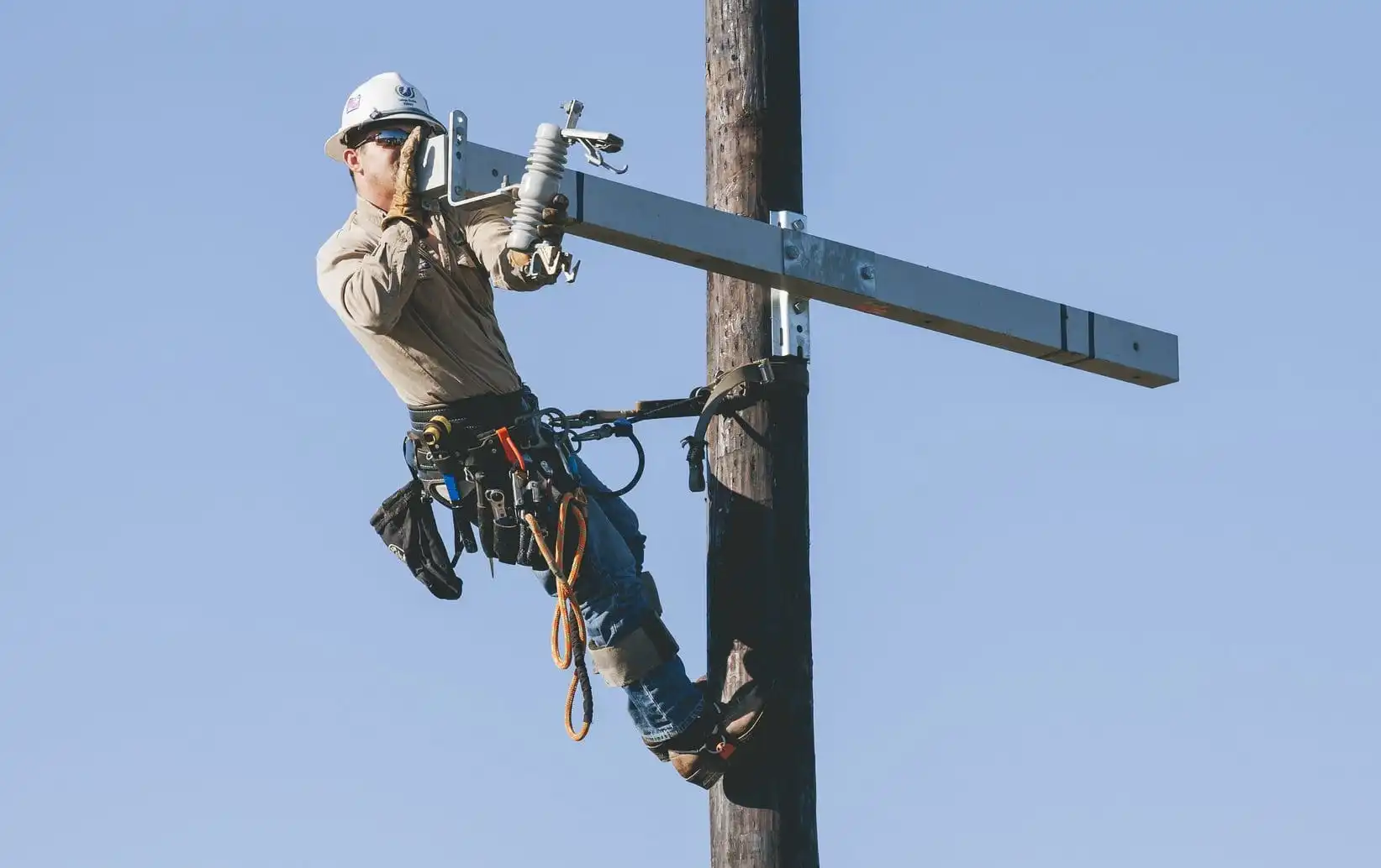 Maintenance of Power Pole Transformer
