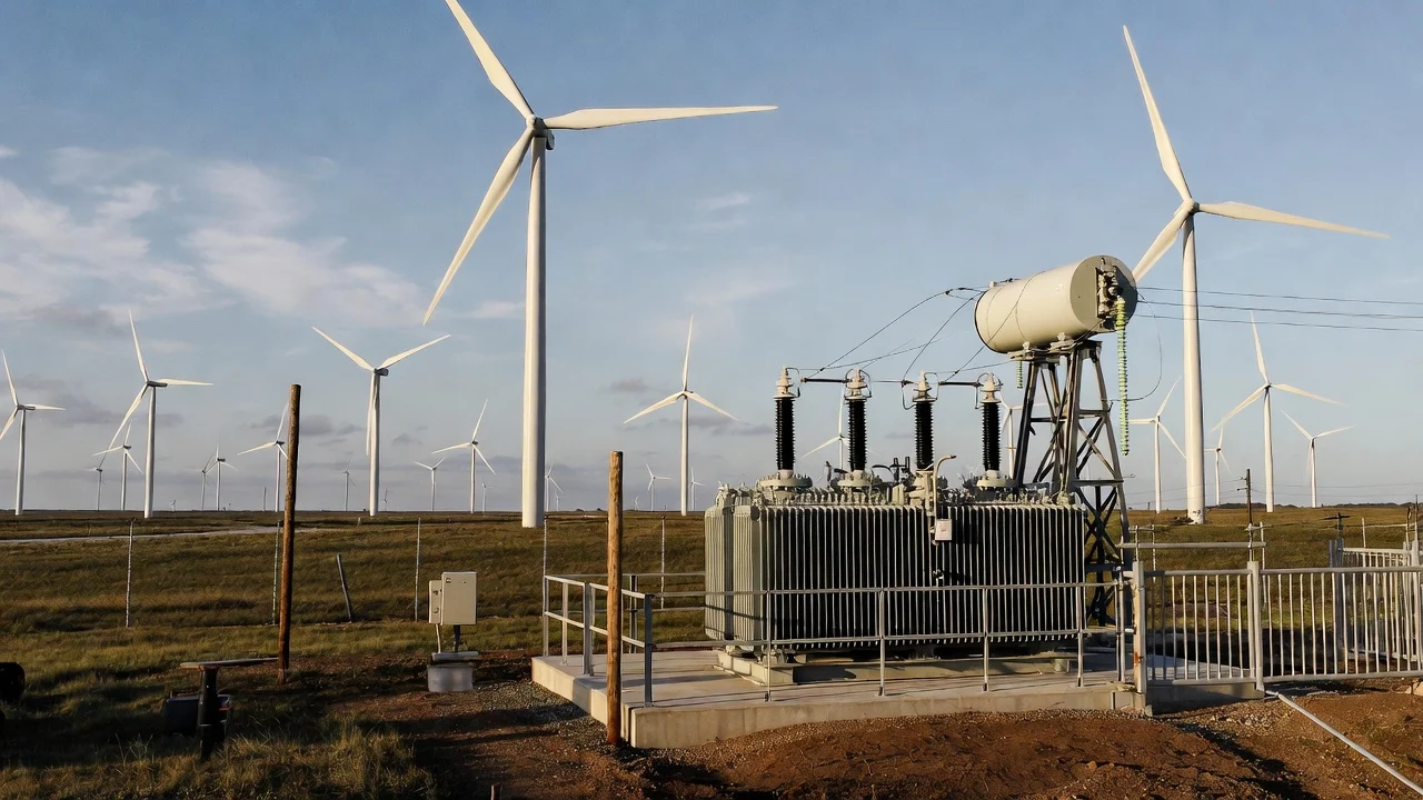 Three Winding Transformer in Wind Farms