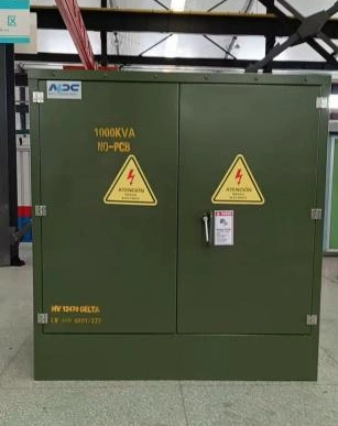 Pad Mounted Transformer Three Phase &ndash; 1000kVA &ndash; 12.4/0.48-0.277kV Radial Feed