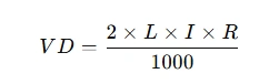 Voltage Drop Calculation