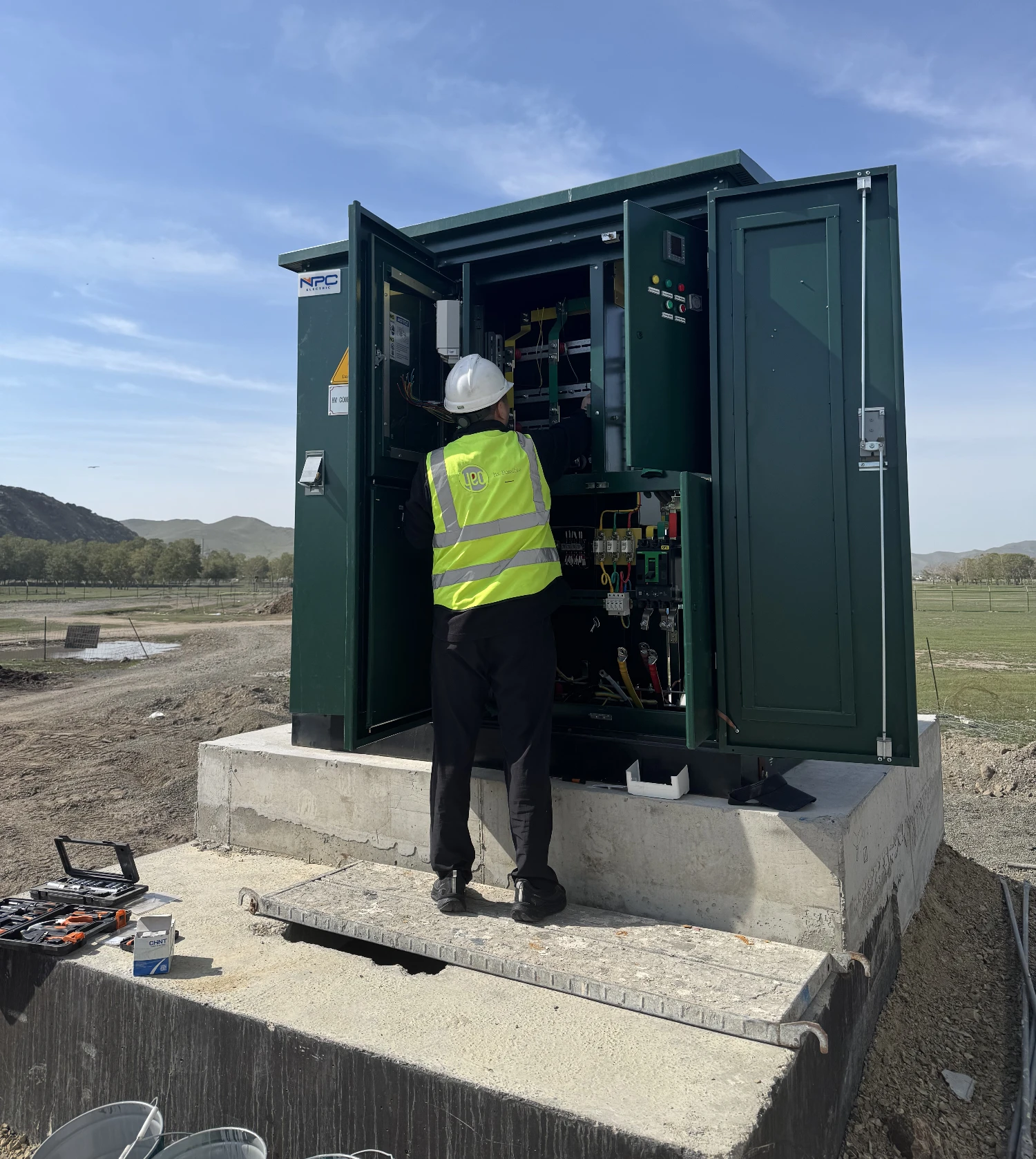 NPC ELECTRIC Three Phase Pad Mounted Transformer
