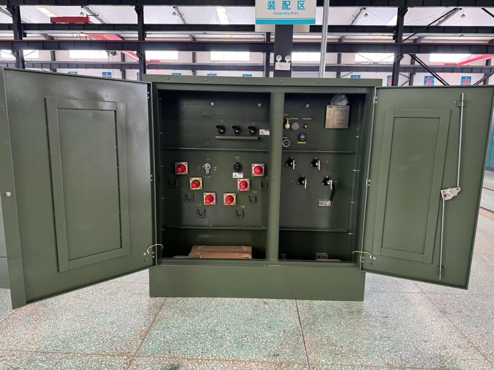 NPC ELECTRC Three Phase Pad Mounted Transformer Testing