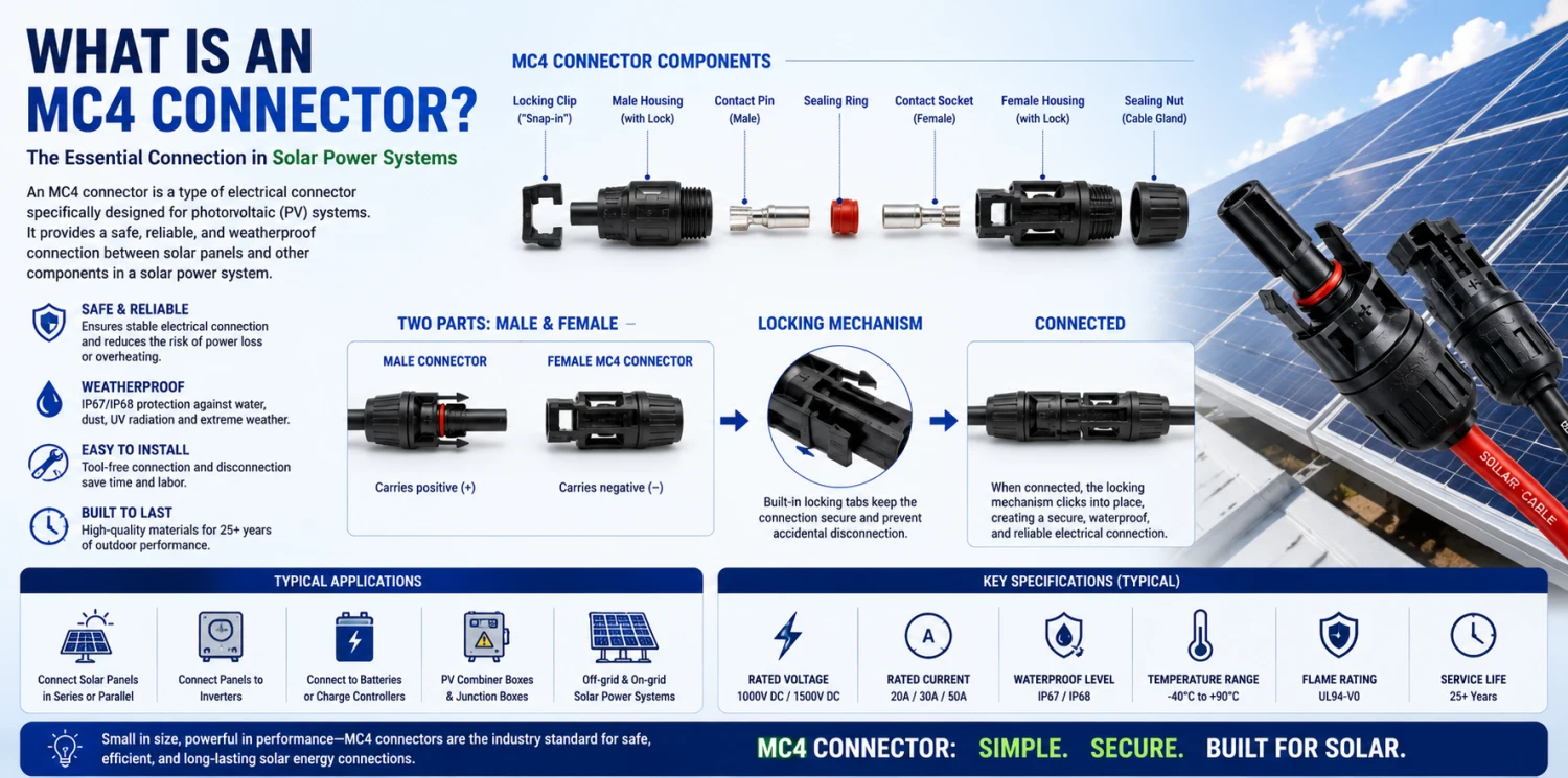 What Is an MC4 Connector?