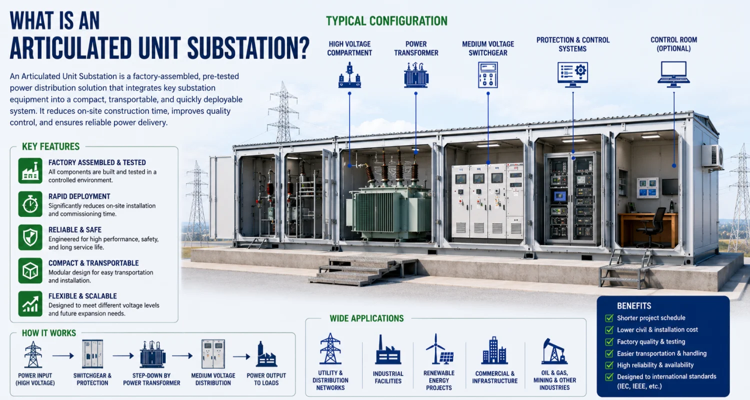 What Is an Articulated Unit Substation