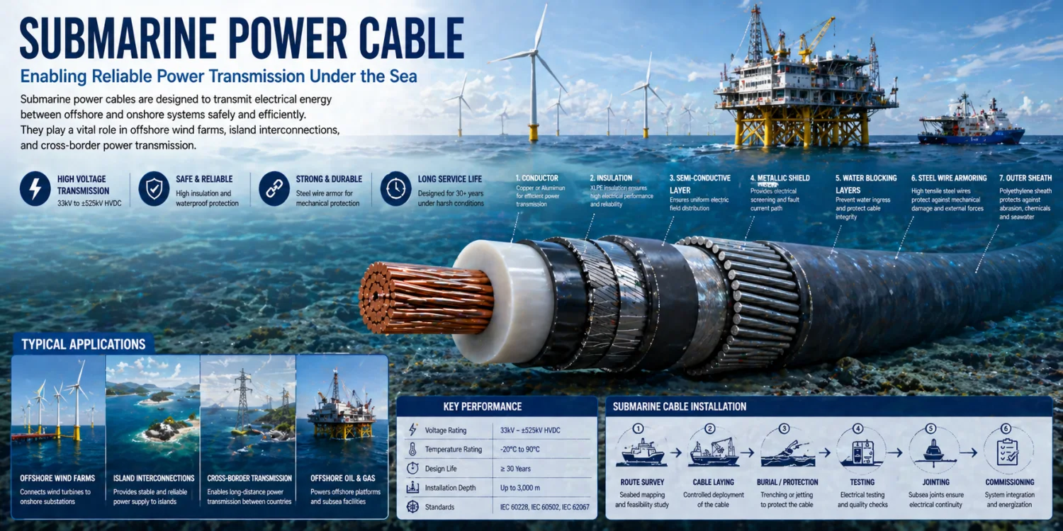 What Is a Submarine Power Cable