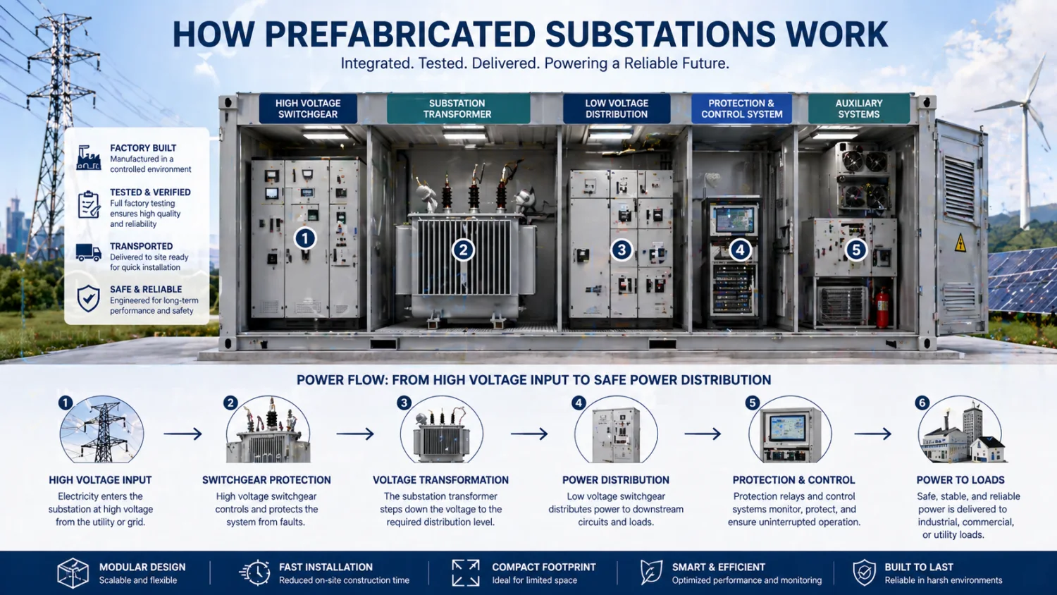 How Prefabricated Substations Work