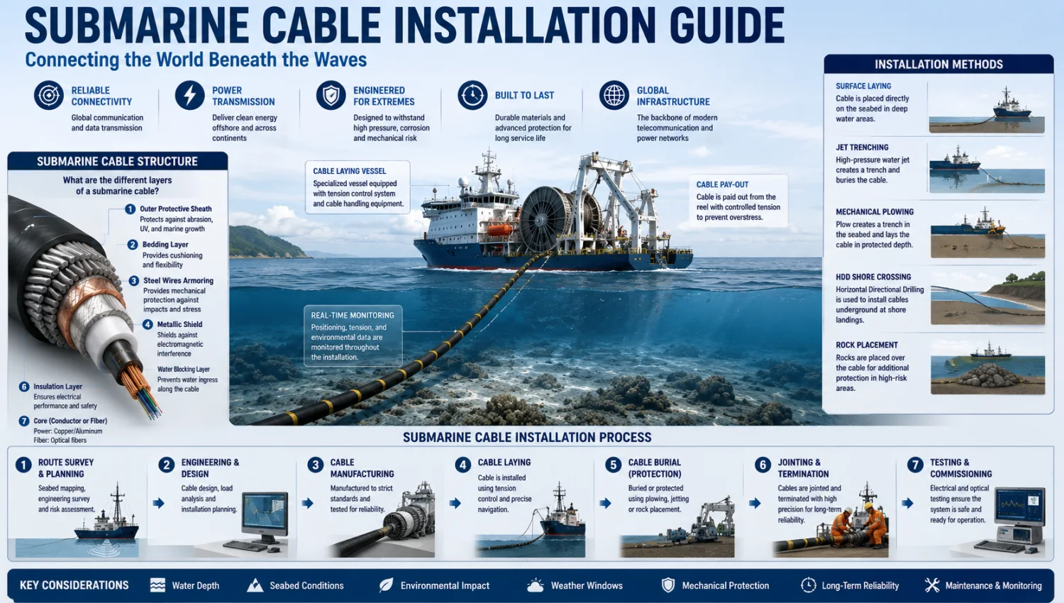 Submarine Cable Installation Guide