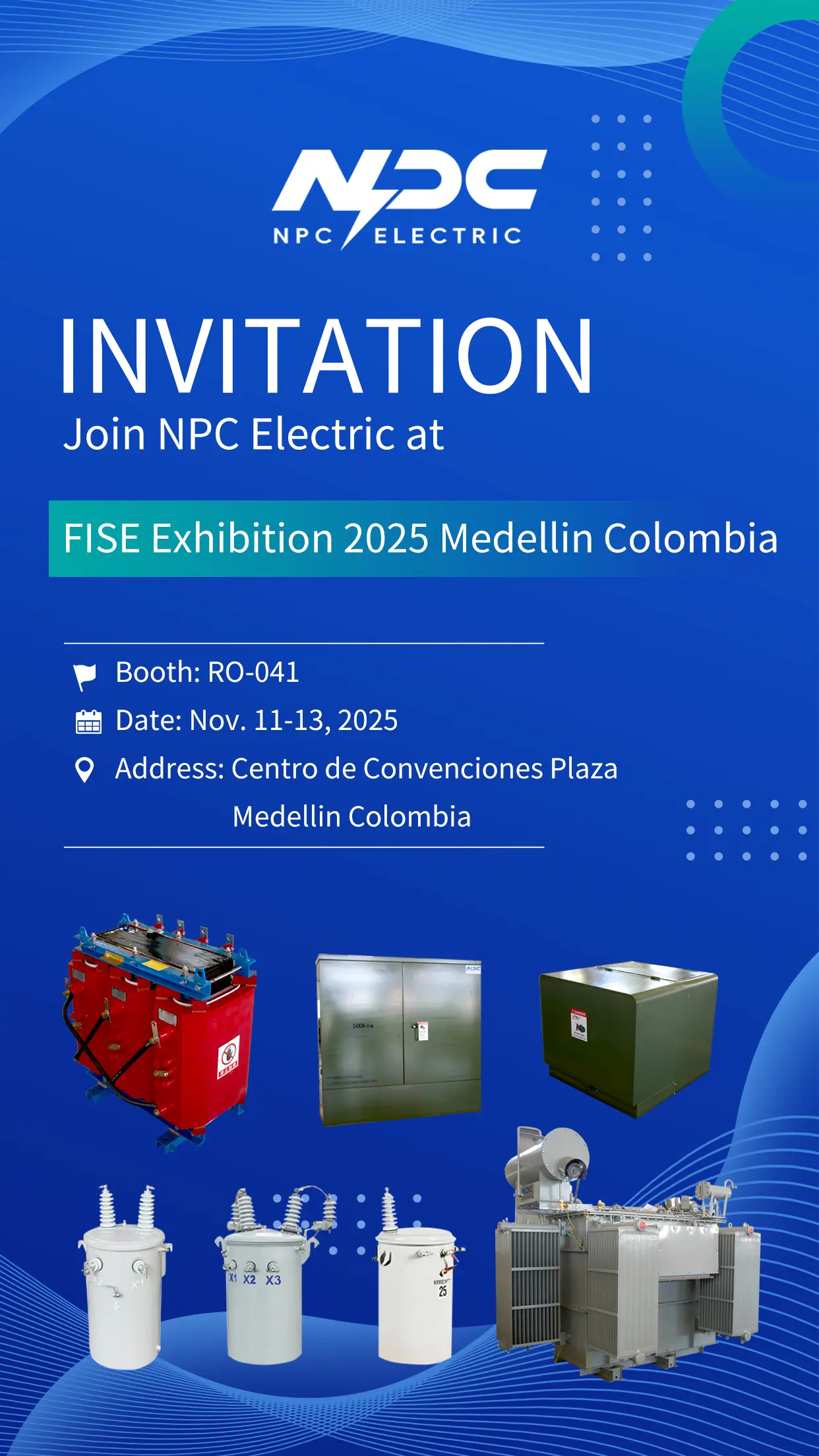 NPC Electric to Present Advanced Transformer and Cable Solutions at FISE 2025