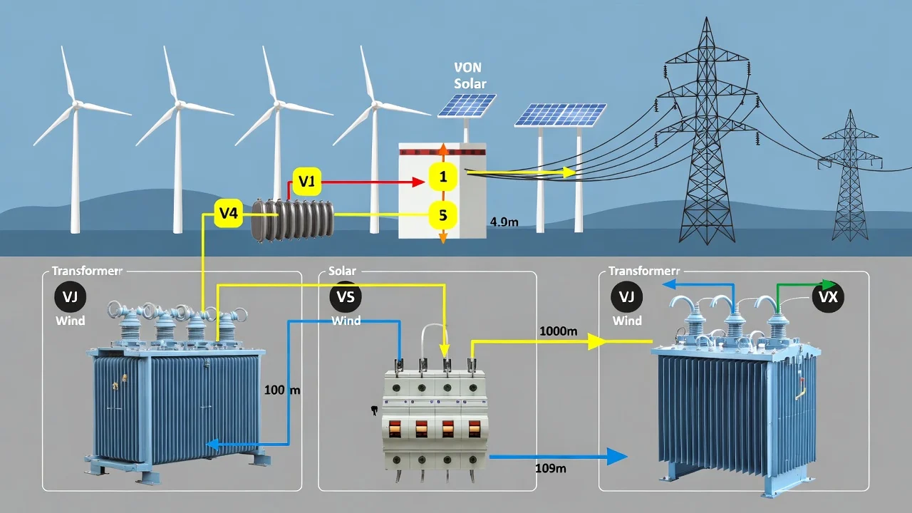 High Voltage Transformer Applications for Renewagle Energy