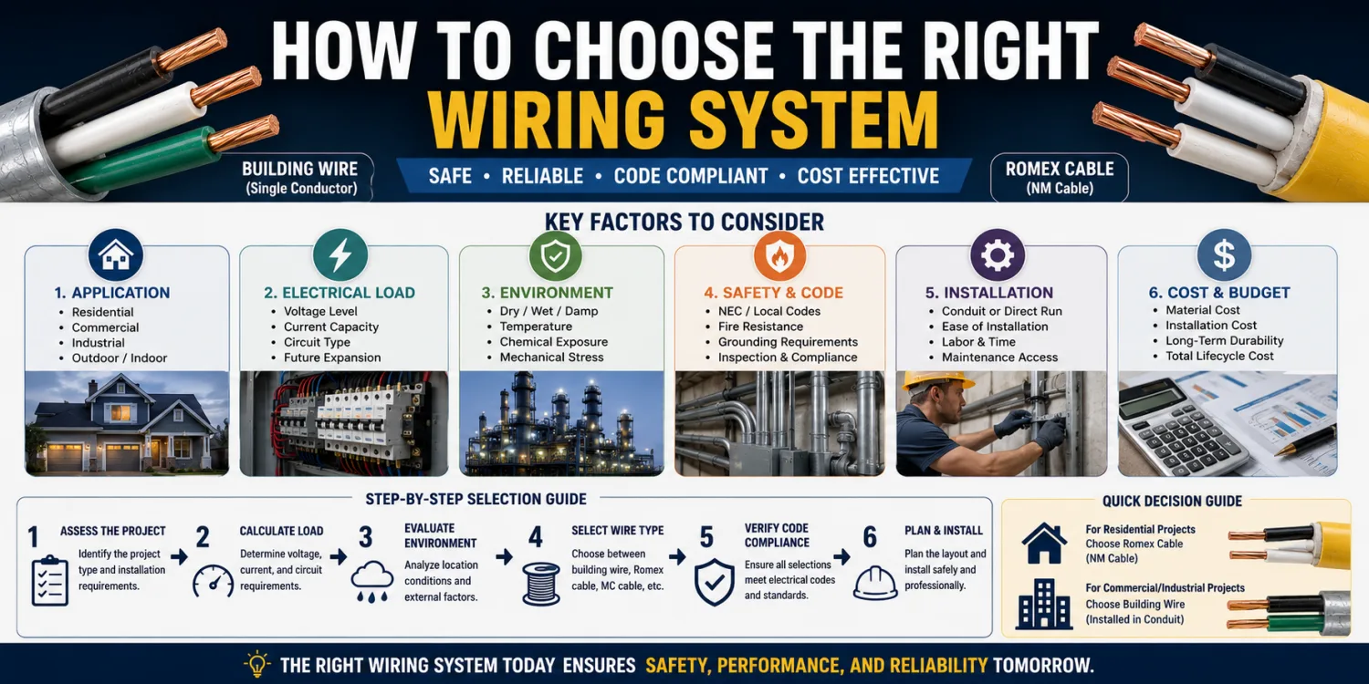 How to Choose the Right Wiring System