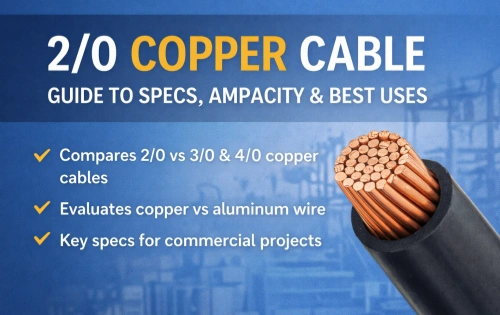2/0 Copper Cable Guide for Power Distribution Projects