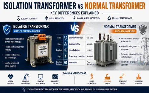 Isolation Transformer vs Normal Transformer: Key Differences Explained