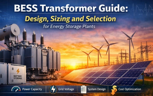 BESS Transformer Guide: Design, Sizing and Selection for Energy Storage Plants