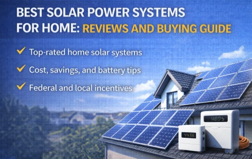 Best Solar Power Systems for Home: Reviews and Buying Guide
