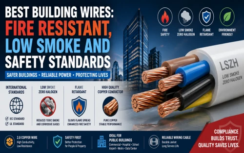 Best Building Wires: Fire Resistant, Low Smoke and Safety Standards
