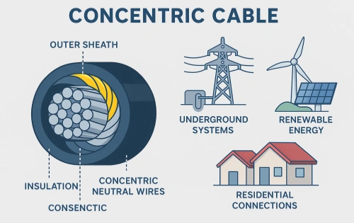 Concentric Cable: Design, Applications, and Key Benefits in Power Systems