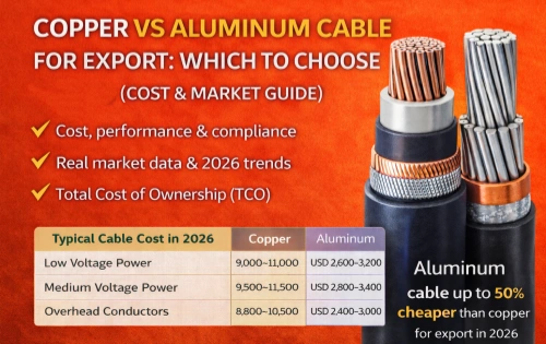 Copper vs Aluminum Cable for Export: Which to Choose in 2026 (Cost & Market Guide)