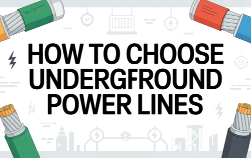 How to Choose Underground Power Lines