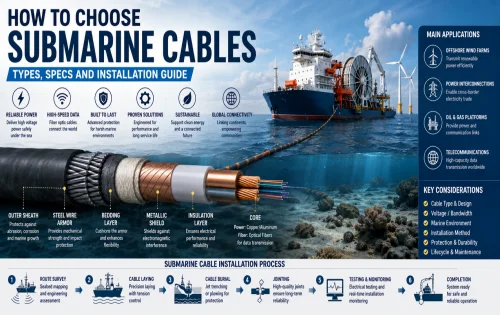 How to Choose Submarine Cables: Types, Specs and Installation Guide