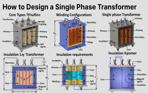 How to Design a Single Phase Transformer