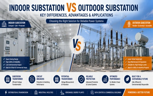 Indoor Substation vs Outdoor Substation: Key Differences, Advantages & Applications