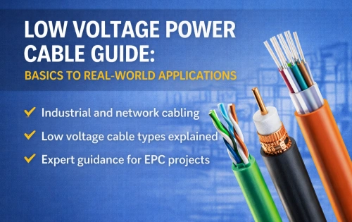 Low Voltage Power Cable Guide: Basics to Real-World Applications