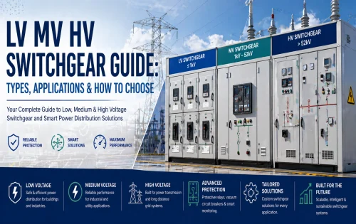 LV MV HV Switchgear Guide: Types, Applications & How to Choose