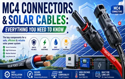 MC4 Connectors & Solar Cables: Everything You Need to Know