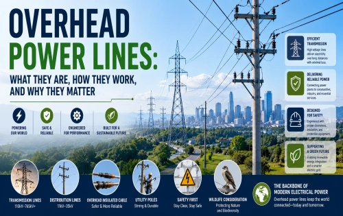 Overhead Power Lines: What They Are, How They Work, and Why They Matter