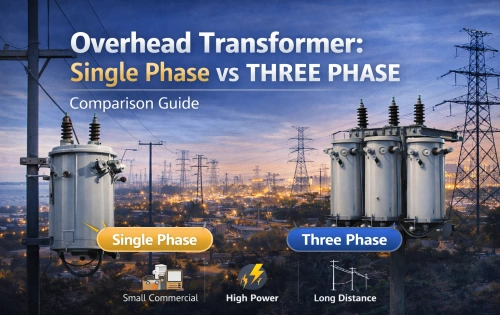 Overhead Transformer: Single Phase vs Three Phase