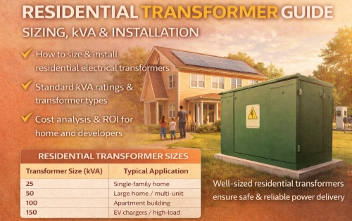 Residential Transformer Guide: Sizing, kVA & Installation