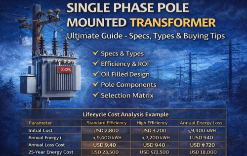 Single Phase Pole Mounted Transformer: Ultimate Guide – Specs, Types & Buying Tips