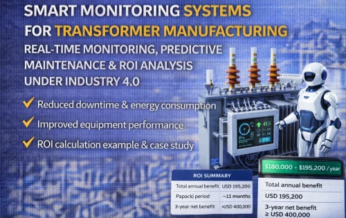 Smart Monitoring Systems for Transformer Manufacturing | Industry 4.0 ROI Guide