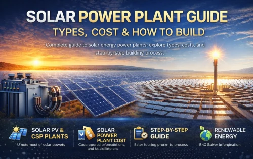 Solar Power Plant Guide: Types, Cost & How to Build