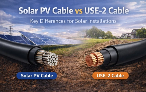 Solar PV Cable vs USE-2 Cable