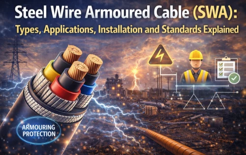 Steel Wire Armoured Cable (SWA): Types, Applications, Installation and Standards Explained