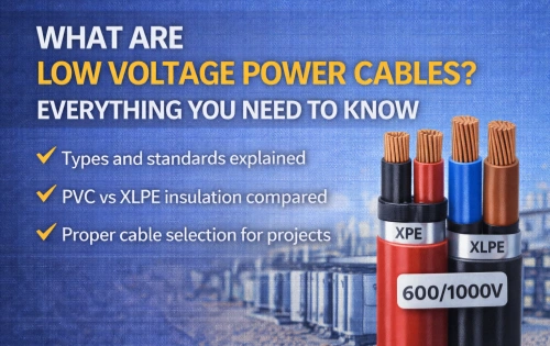 What Are Low Voltage Power Cables? Everything You Need to Know