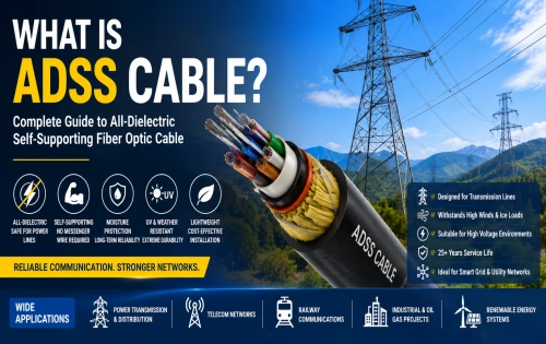 What Is ADSS Cable? Complete Guide to All-Dielectric Self-Supporting Fiber Optic Cable