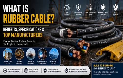 What is Rubber Cable? Benefits, Specifications & Top Manufacturers