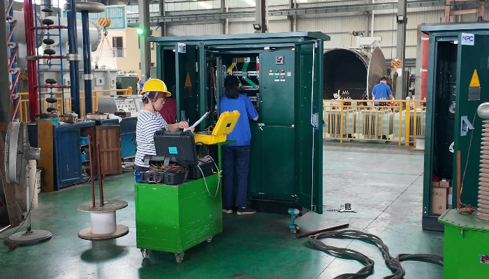 npc electric pad mounted transformer testing