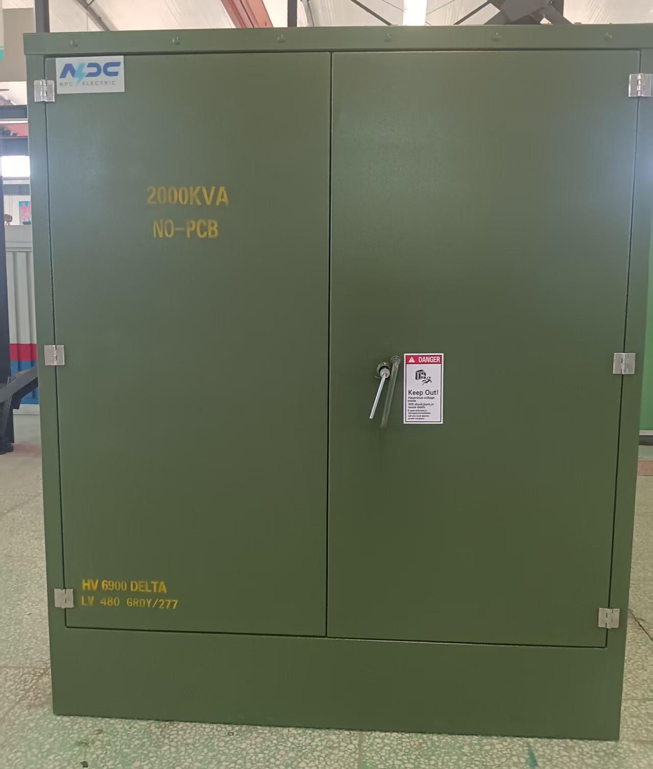 2000kVA Loop Feed 6.9kV Pad Mounted transformer1