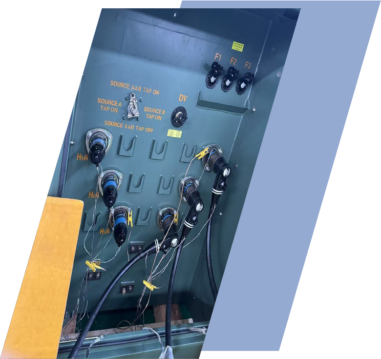 225kVA Three Phase Pad Mounted transformer routine test