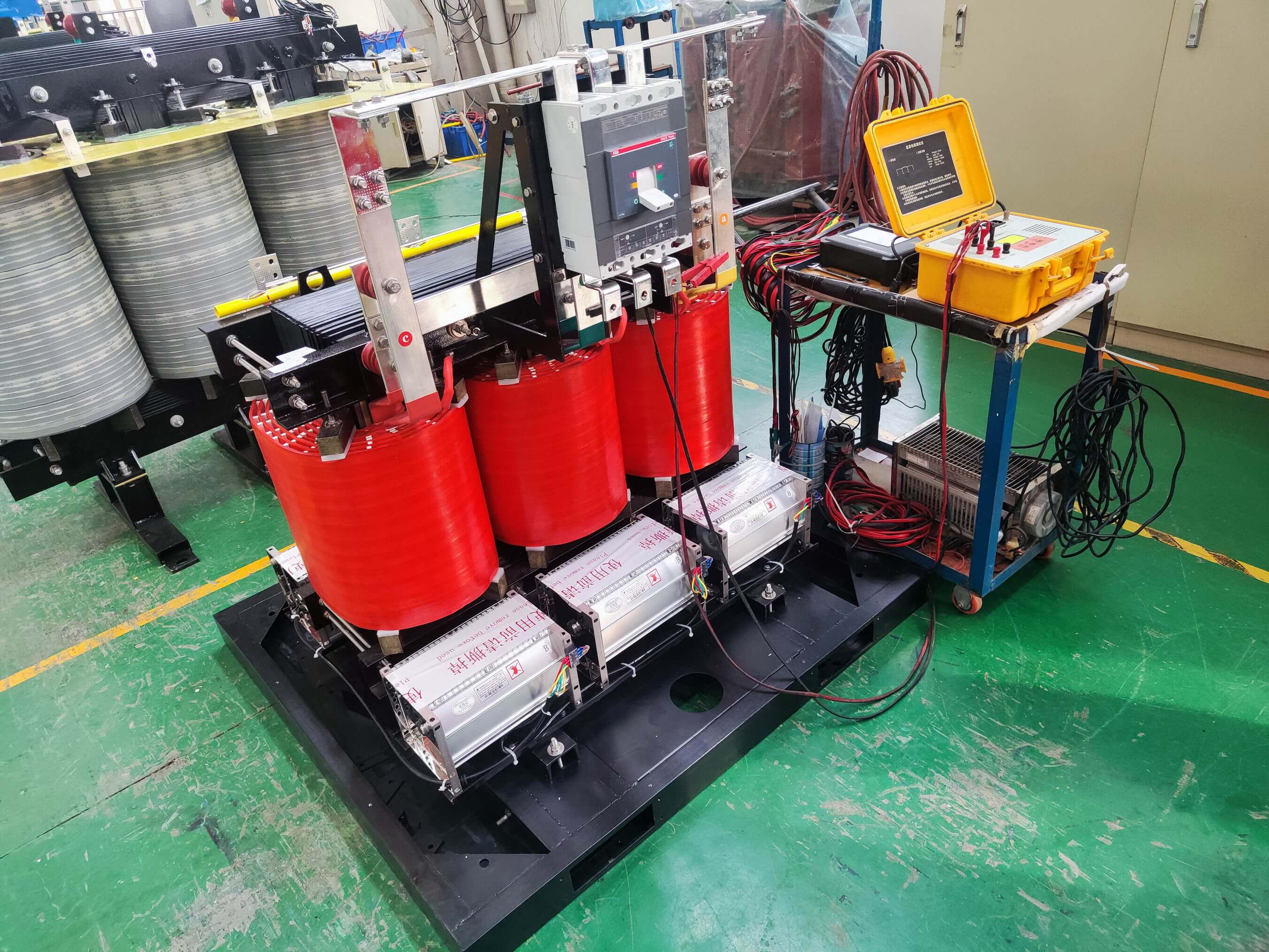 1250kVA Dry type transformer Progress Test