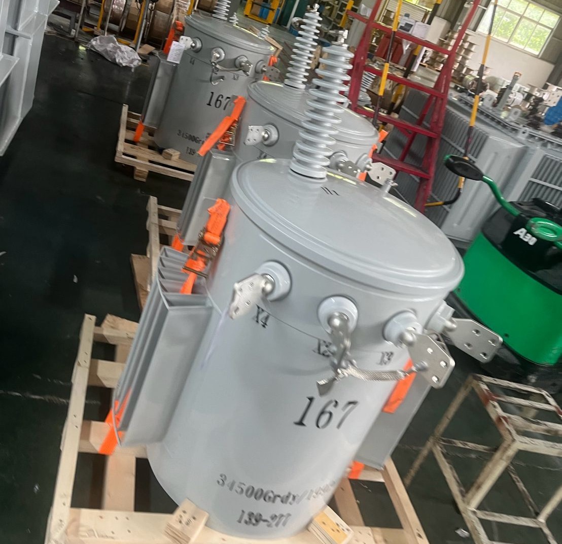 15kVA Completely self-protected(CSP) Single Phase Pole Mounted transformer Progress Test
