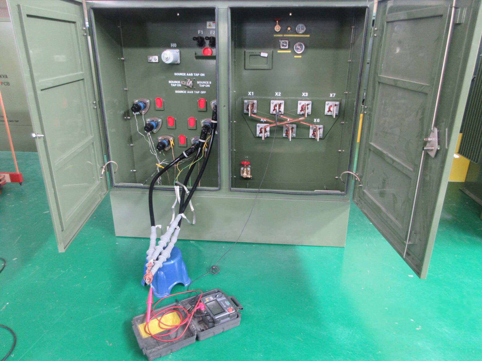 225kVA Three Phase Pad Mounted transformer design test